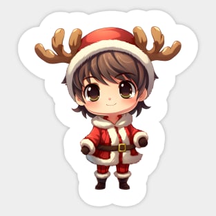 Christmas With Your Favorite Anime Sticker